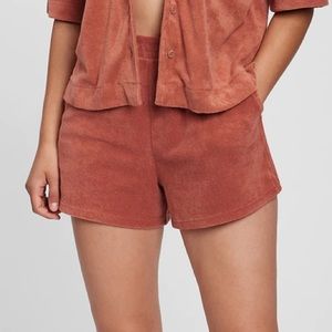 The GAP Towel Terry Vacay Shorts | Size M